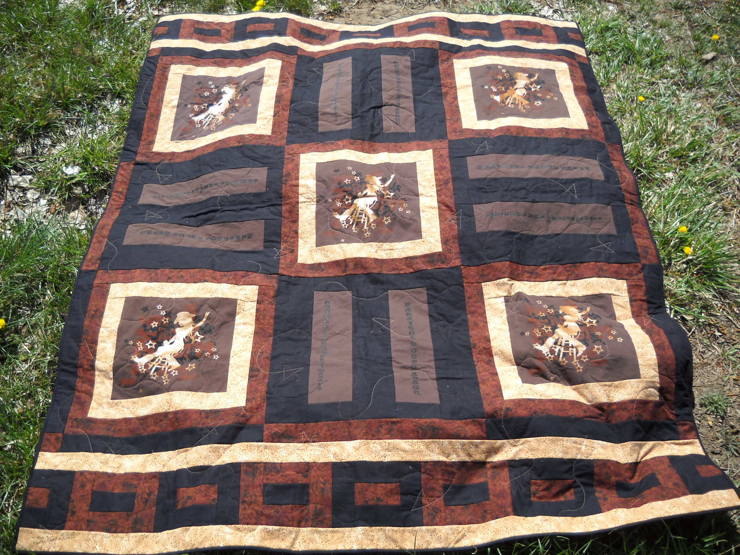Barstool Rodeo Quilt